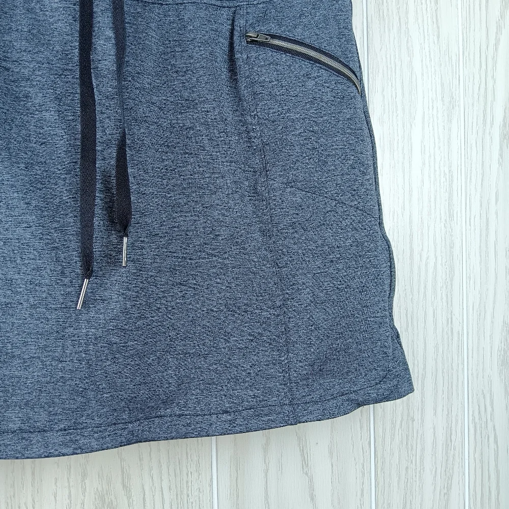 Tangerine Gray Athletic Skirt With Shorts Underneath Small tennis skirt - Picture 5 of 12